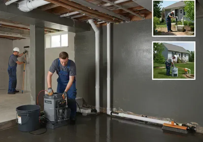 Basement Waterproofing and Flood Prevention process in Hannibal, MO